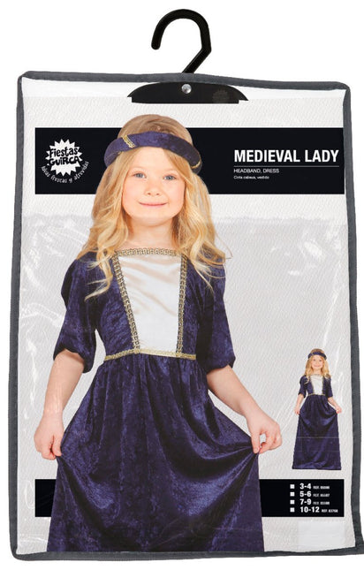 Middeleeuws Kostuum Meisje van Fiestas Guirca koop je bij Partywinkel