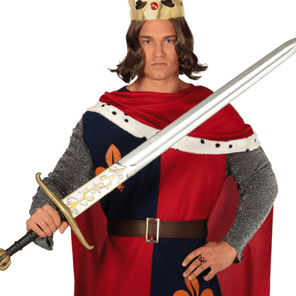 Middeleeuws Zwaard 1,2m van Fiestas Guirca koop je bij Partywinkel