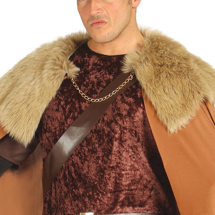 Middeleeuwse Leider Kostuum Heren van Fiestas Guirca koop je bij Partywinkel