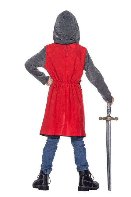 Ridder Kostuum Grijs Rood Jongen 2 delig van Wilbers & Wilbers koop je bij Partywinkel