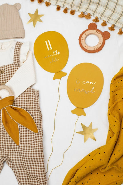 Mijlpaal Kaarten Ballonnen van Partydeco koop je bij Partywinkel