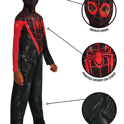 Miles Morales Gamerverse Kostuum Kind