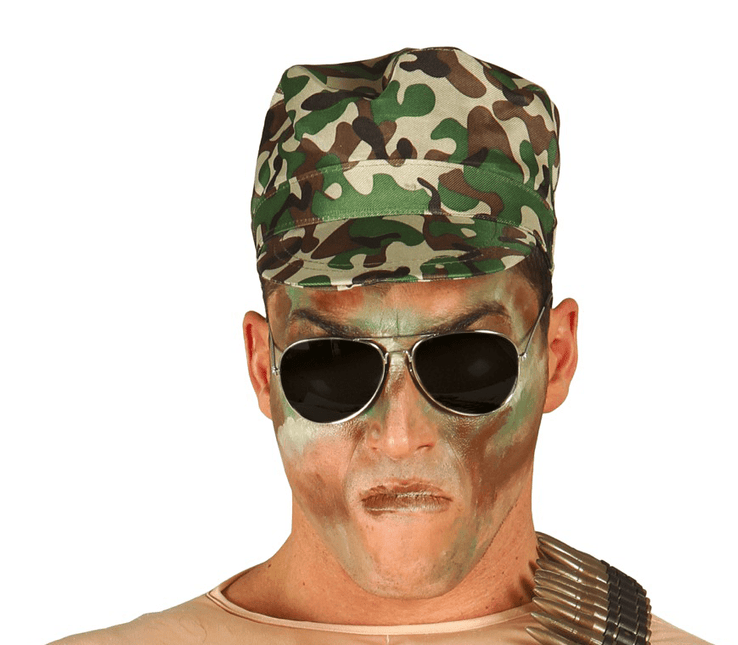 Militaire Hoed van Fiestas Guirca koop je bij Partywinkel