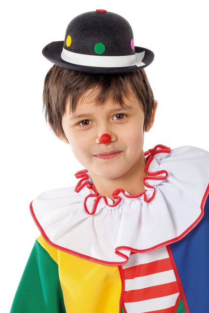 Zwarte Bolhoed Mini Noppen van Wilbers & Wilbers koop je bij Partywinkel