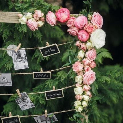 Mini Knijpers Hout 3,5cm 10st van Partydeco koop je bij Partywinkel