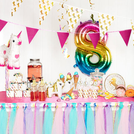 Mini Pinata Unicorn 21cm van Boland koop je bij Partywinkel