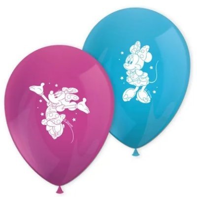 Minnie Mouse Ballonnen Happy 28cm 8st van Procos koop je bij Partywinkel