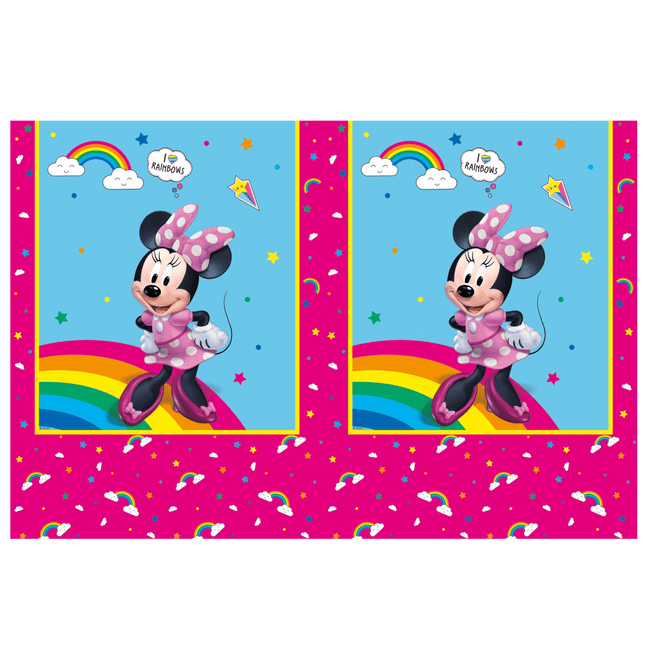Minnie Mouse Tafelkleed Plastic 1,8m van Procos koop je bij Partywinkel