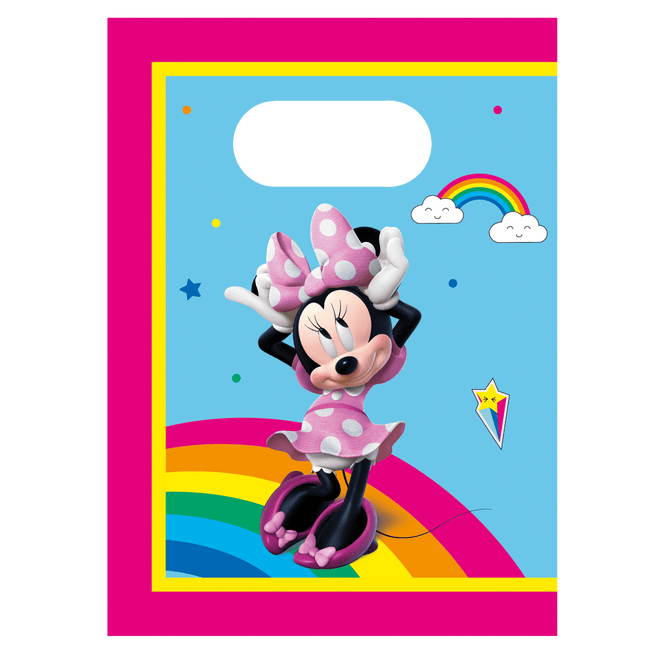 Minnie Mouse Uitdeelzakjes 4st van Procos koop je bij Partywinkel
