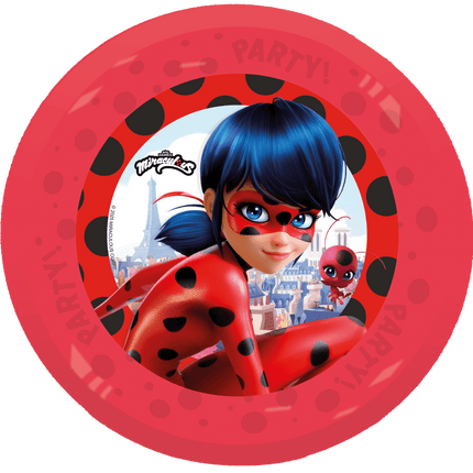 Miraculous Borden Kunststof 21cm 4st van Procos koop je bij Partywinkel