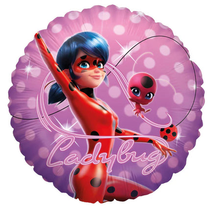 Miraculous Helium Ballon Ladybug Leeg 45cm