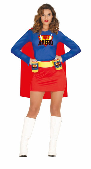 Miss apero Kostuum Dames van Fiestas Guirca koop je bij Partywinkel