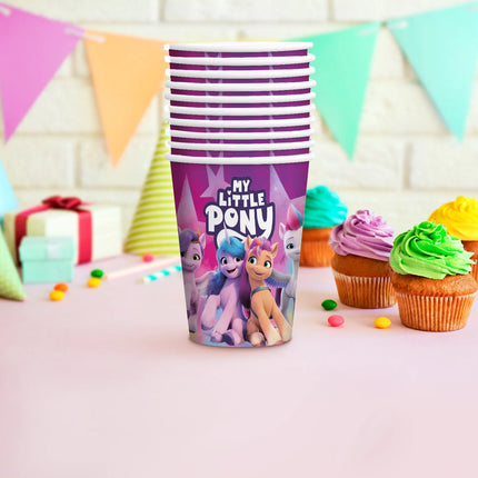 My Little Pony Bekers Paars 250ml 8st