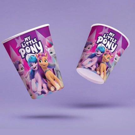 My Little Pony Bekers Paars 250ml 8st