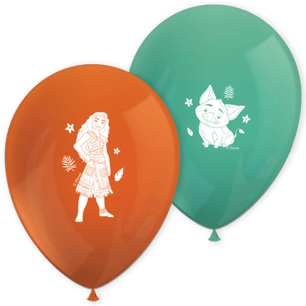 Moana Ballonnen 28cm 8st van Procos koop je bij Partywinkel