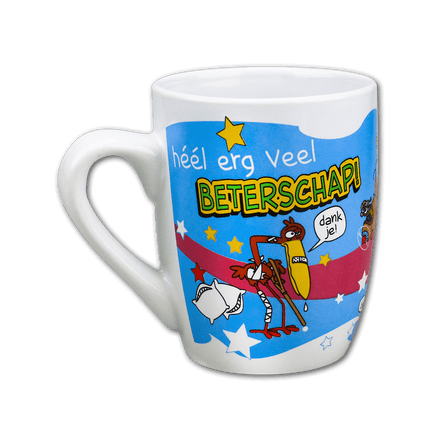 Mok Beterschap 12cm van Paper Dreams koop je bij Partywinkel