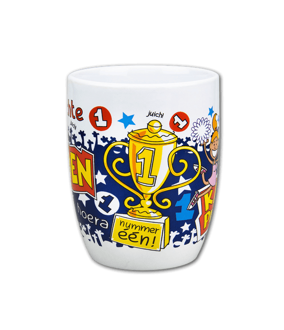 Mok Kampioen 12cm van Paper Dreams koop je bij Partywinkel