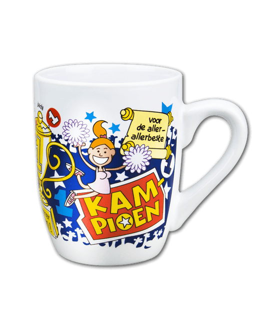 Mok Kampioen 12cm van Paper Dreams koop je bij Partywinkel