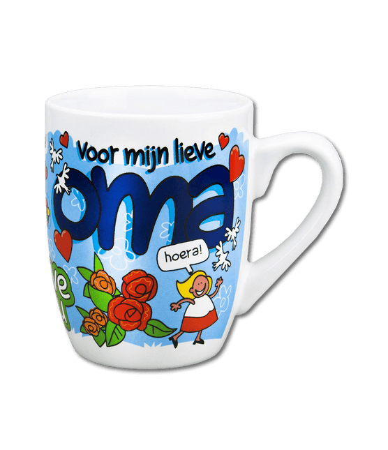 Mok Oma 12cm van Paper Dreams koop je bij Partywinkel