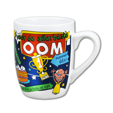 Mok Oom 12cm van Paper Dreams koop je bij Partywinkel