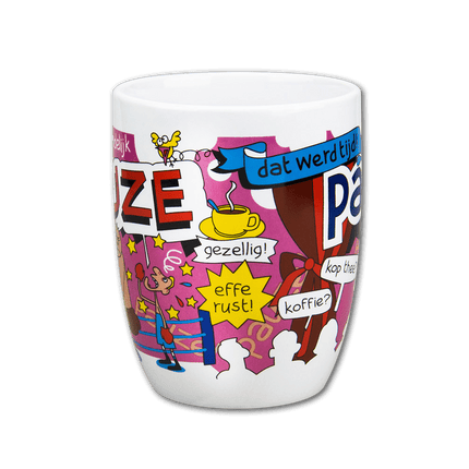 Mok Pauze 12cm van Paper Dreams koop je bij Partywinkel