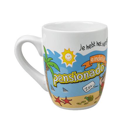 Mok Pensionado van Paper Dreams koop je bij Partywinkel