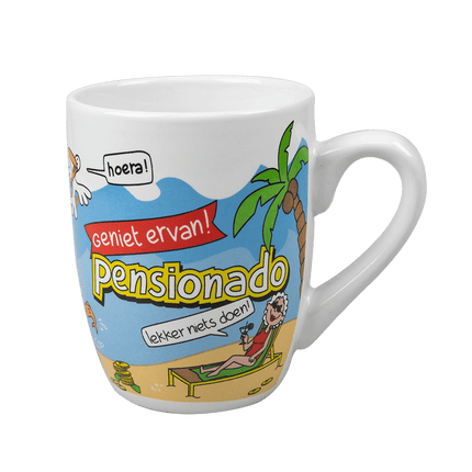 Mok Pensionado van Paper Dreams koop je bij Partywinkel