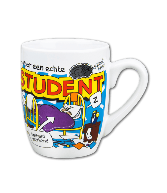 Mok Student 12cm van Paper Dreams koop je bij Partywinkel