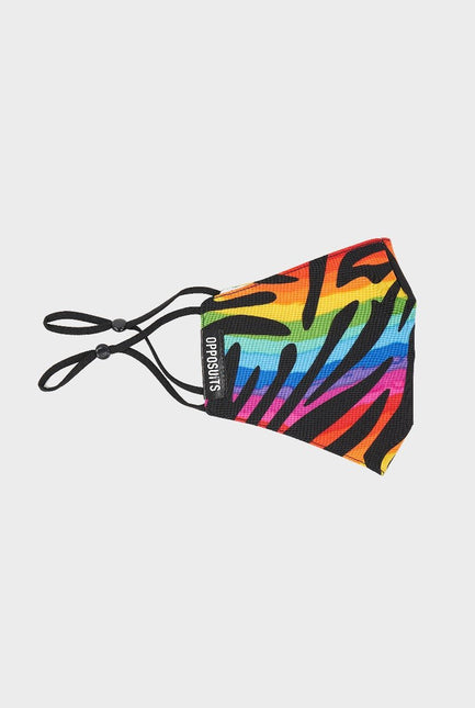 Mondkapje Herbruikbaar Rainbow van OppoSuits koop je bij Partywinkel