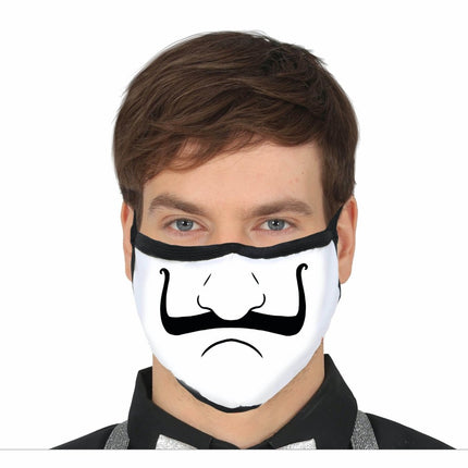 Mondkapje Herbruikbaar Schilder van Fiestas Guirca koop je bij Partywinkel