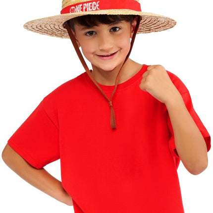 Monkey D. Luffy - hoed van Rubies koop je bij Partywinkel