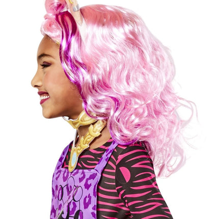 Monster High Pruik Clawdeen van Rubies koop je bij Partywinkel