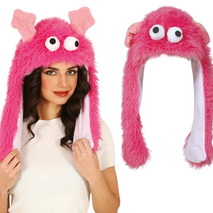 Monster Hoed Roze van Fiestas Guirca koop je bij Partywinkel