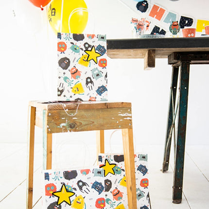 Monster Uitdeelzakjes Bash 6st van Folat koop je bij Partywinkel