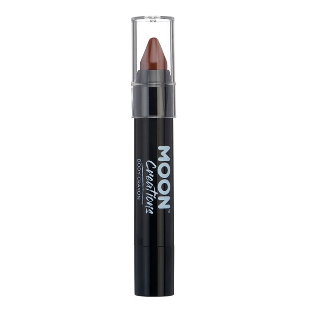 Moon Creations Body Crayons Brown 3.2g van Moon Creations koop je bij Partywinkel