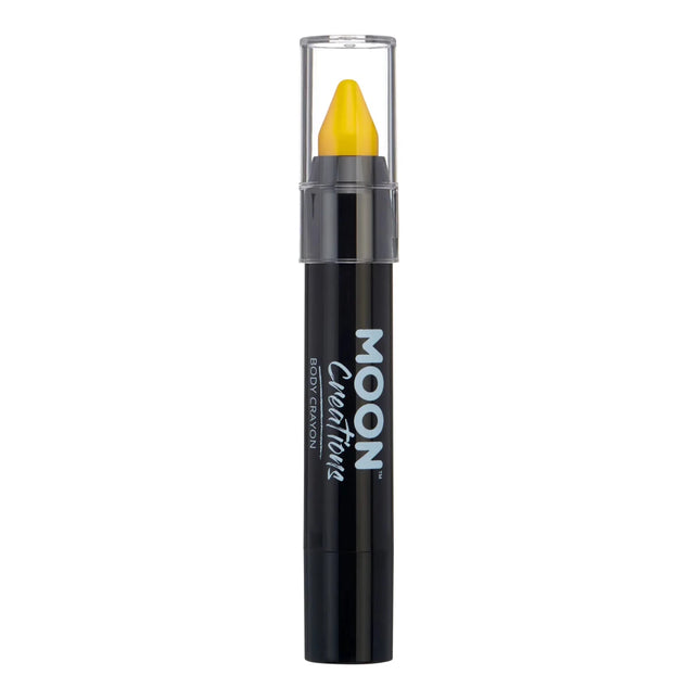 Moon Creations Body Crayons Yellow 3.2g van Moon Creations koop je bij Partywinkel