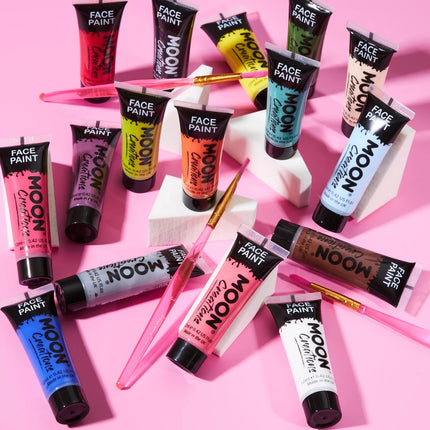 Moon Creations Face Paint Grey 12ml van Moon Creations koop je bij Partywinkel
