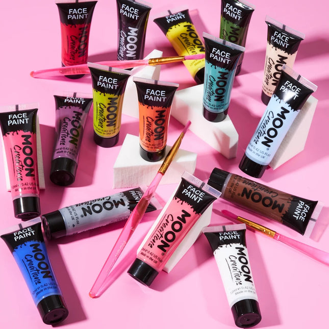 Moon Creations Face Paint Purple 12ml van Moon Creations koop je bij Partywinkel