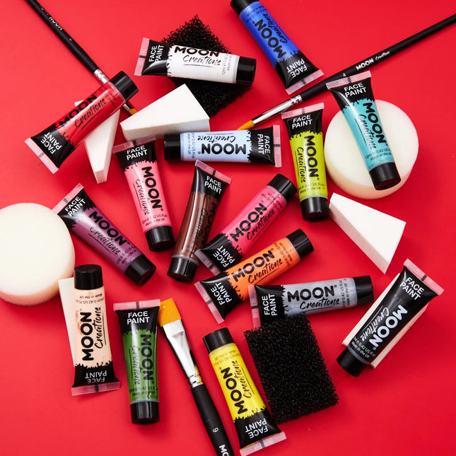 Moon Creations Face Paint Yellow 12ml van Moon Creations koop je bij Partywinkel