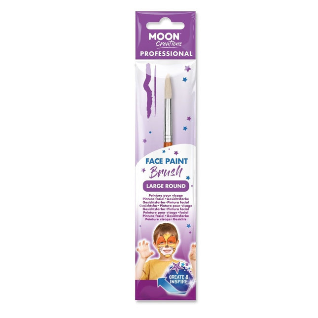 Moon Creations Professional Brush Large Round van Moon Creations koop je bij Partywinkel