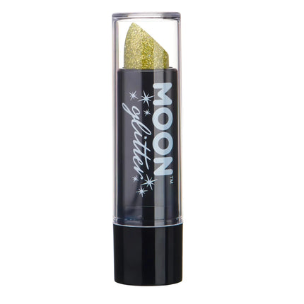 Moon Glitter Holographic Glitter Lipstick Gold 4.2g van Moon Creations koop je bij Partywinkel