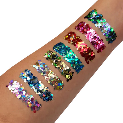 Moon Glitter Mystic Chunky Glitter Gel Frozen 12ml van Moon Creations koop je bij Partywinkel
