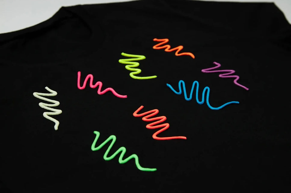 Moon Glow Glow in the Dark Fabric Paint Yellow 30ml van Moon Creations koop je bij Partywinkel