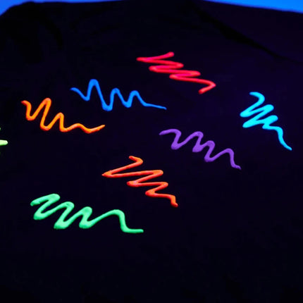 Moon Glow Neon UV Fabric Paint 125ml Intense Green 125ml van Moon Creations koop je bij Partywinkel