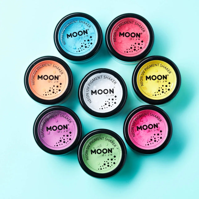 Moon Glow Neon UV Pigment Shakers Intense Pink 5g van Moon Creations koop je bij Partywinkel