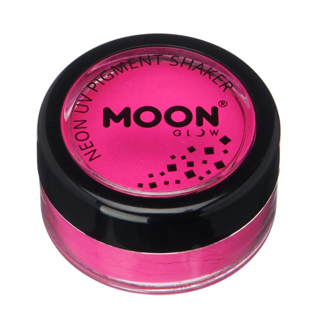Moon Glow Neon UV Pigment Shakers Intense Pink 5g van Moon Creations koop je bij Partywinkel
