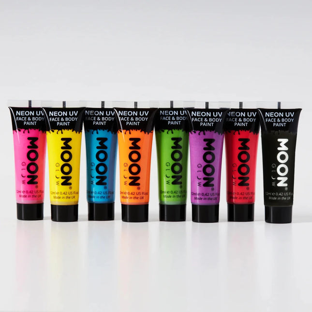 Moon Glow Pastel Neon UV Face Paint Pastel Lilac 12ml van Moon Creations koop je bij Partywinkel