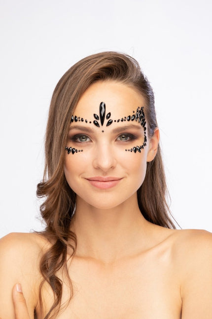 Moon Terror Halloween Face Jewels Feisty Feline van Moon Creations koop je bij Partywinkel