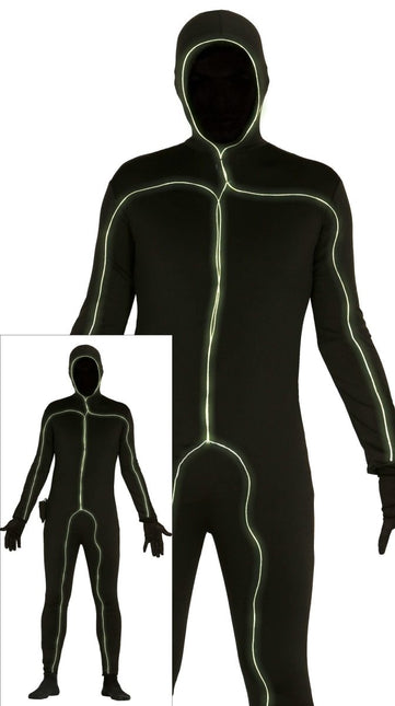 Morphsuit Stick Man L van Fiestas Guirca koop je bij Partywinkel