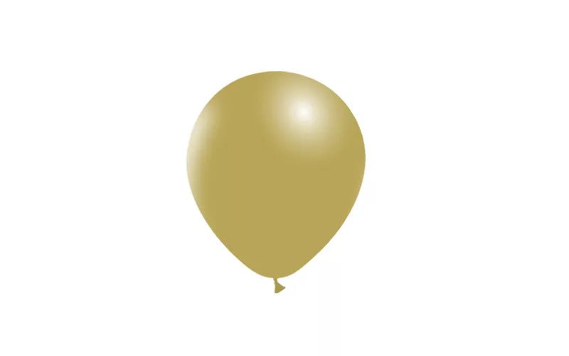 Mosterdgele Ballonnen 14cm 100st van Balloonia koop je bij Partywinkel